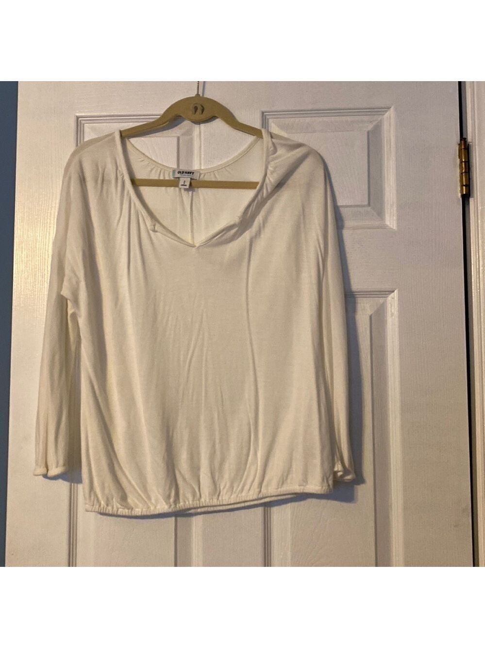 Old Navy womens long sleeve top; size small